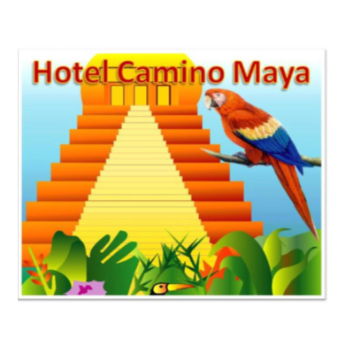 Camino Maya Parque Copan Logo R